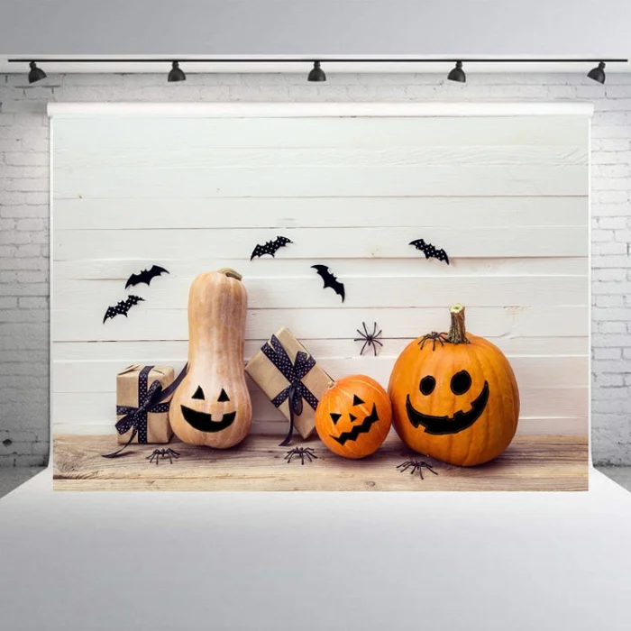 1.25×0.8m Holiday Party Photography Background Halloween Decoration Hanging Cloth, Style: WS-204