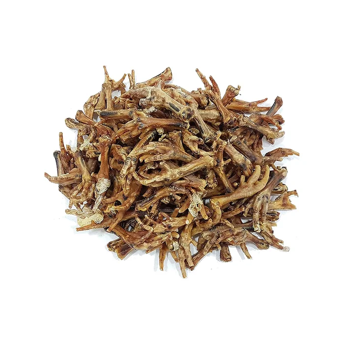 1 KG Natural Dried Chicken Feet for Dogs Chew Treat Dental Aid