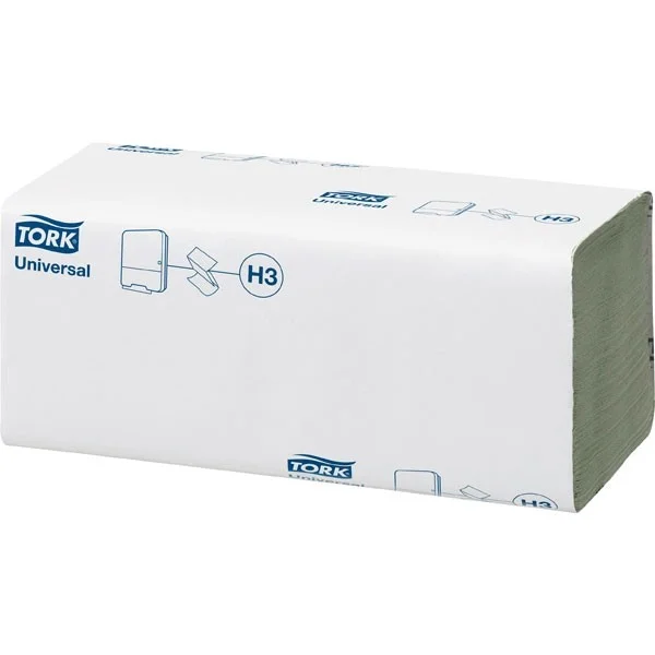 1 Ply Single Fold Hand Towels – Green – 20 Packs of 200 Sheets