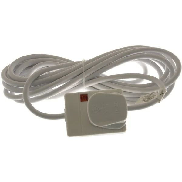 1 Way Extension Socket – White – 5m