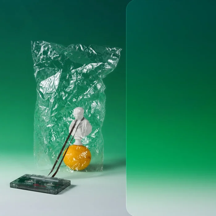 106x144cm Gradient Background Paper Photography Portrait Photo Props(Green Land)