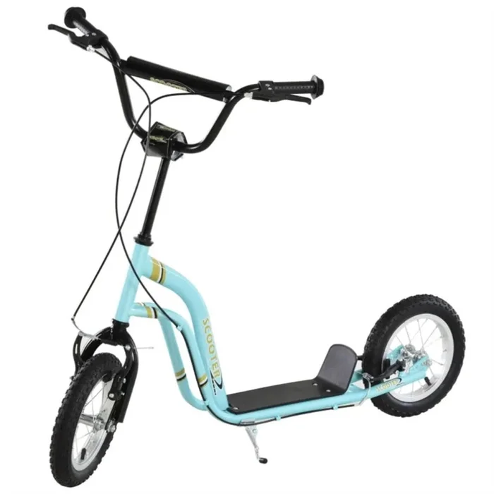 12-inch children’s scooter with adjustable height. – Blue 20688075