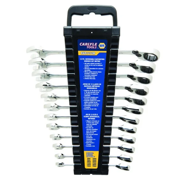 12 PT. REVERSIBLE RAT WRENCH 15 LENGTH 12 PC.