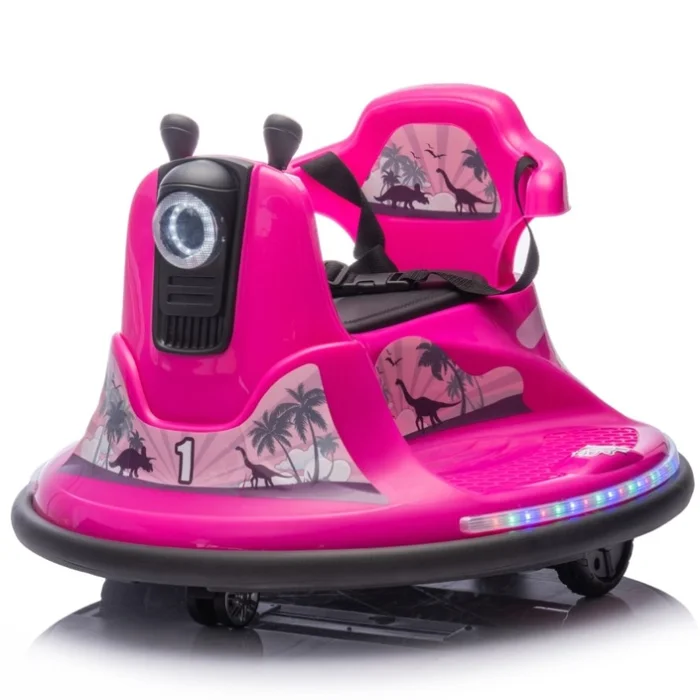 12V Kids Ride On Bumper car W/Parents control,Rotate 360 degrees,Two-handed switch for direction GL-W1578P235071