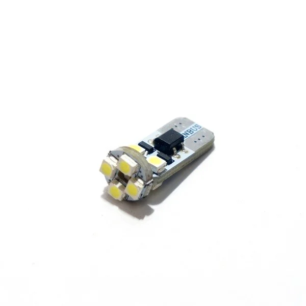 12V W2.1X9.5D CANBUS 1-LED WHITE (X2)