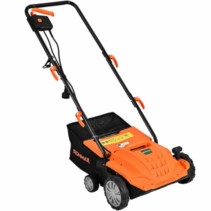 13″ Electric Lawn Dethatcher w/ Collection Bag and Removable Blades -Orange 23993158
