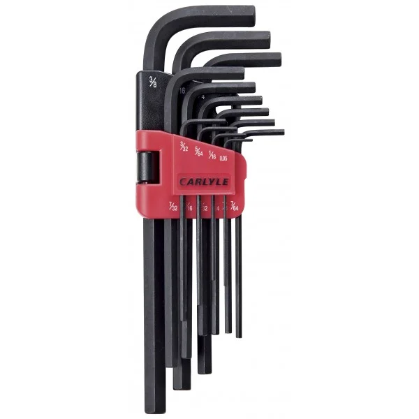 13 PC LONG HEX KEY SET SAE