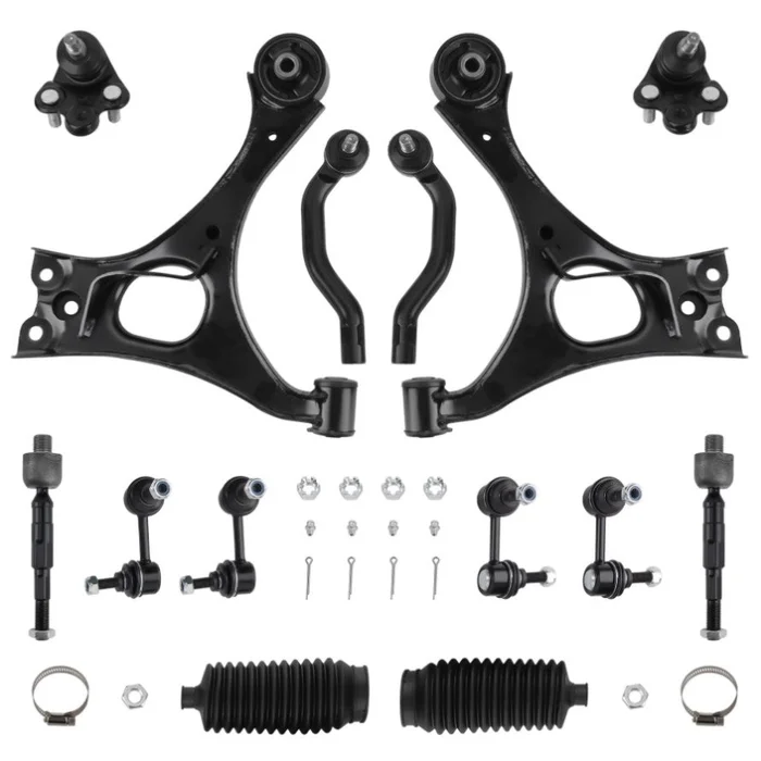14Pcs Suspension Kit Front Lower Control Arms Fit for Honda Civic 2006 – 2011 All NON-Si Models 06766526
