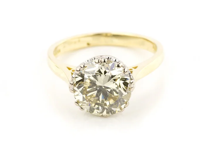 18ct Diamond Solitaire 3.50ct