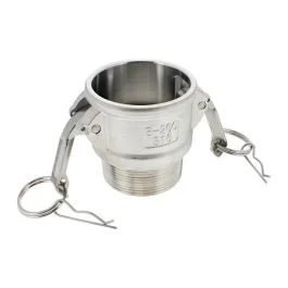 2″ Type B Camlock X BSPT Male Stainless Steel