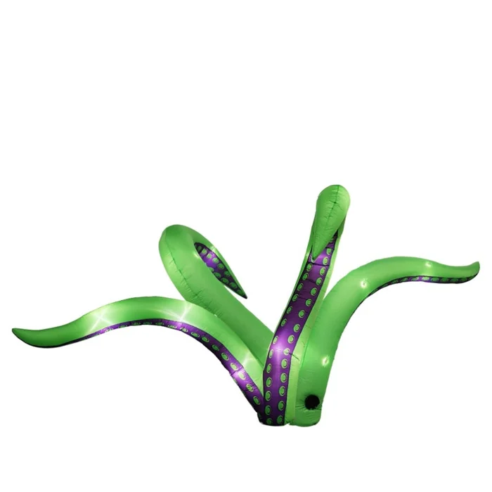 2 Pack Halloween Inflatable Octopus Tentacles Outdoor Decorations, Blow Up Hanging Decoration with 48247930