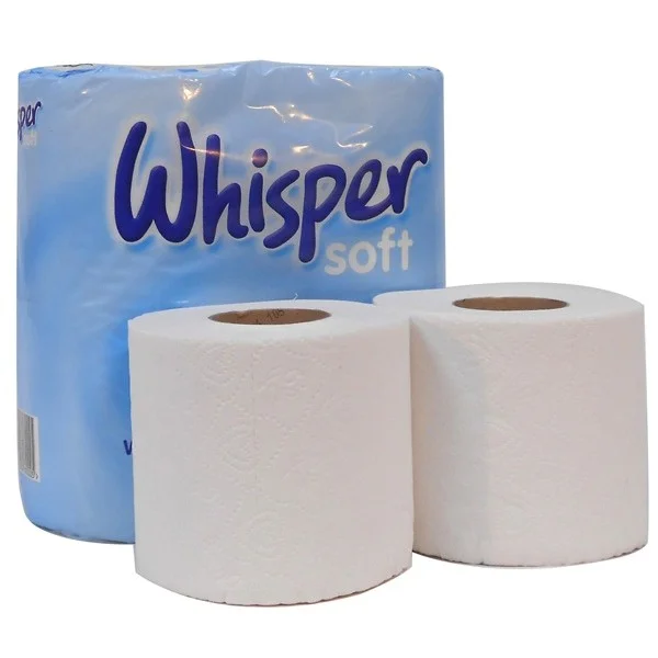 2 Ply Luxury Soft Toilet Rolls – 10 Packs of 4