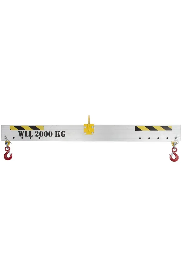 2000kg Adjustable Aluminium Lifting Beam x 1mtr