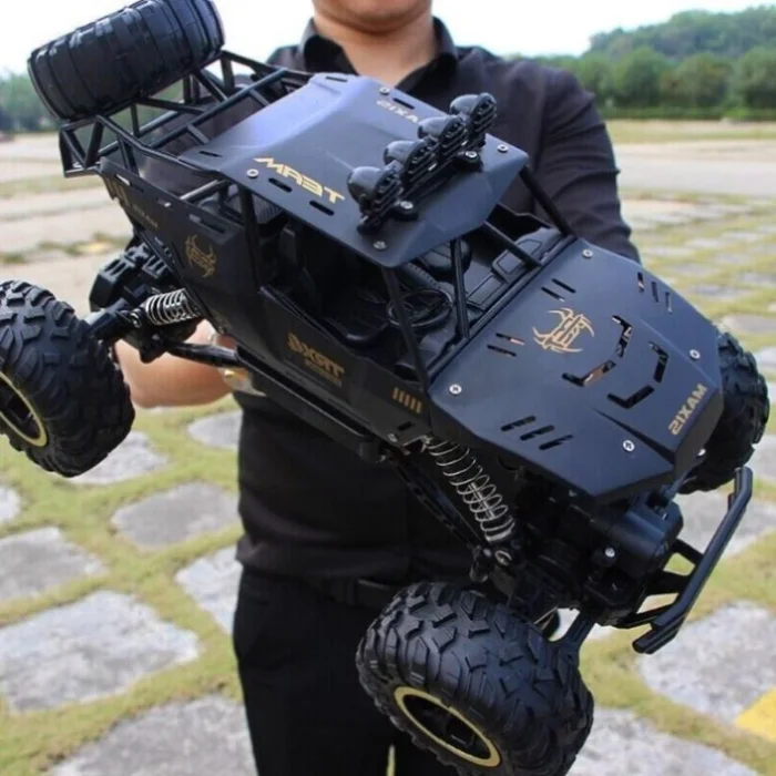 2025 NEW 4DRC 1:12 Rock Crawler Rechargeable Off Road Truck 4WD , Metal Shell LED Headlights RC 21584445