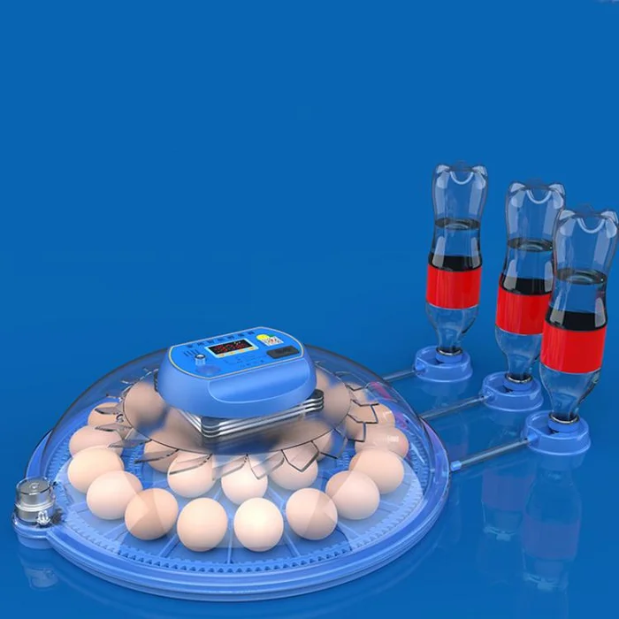 26pcs Egg Automatic Incubator Supports 12V And 220V Power Supply, EU Plug