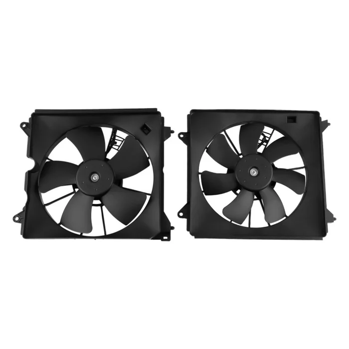 2xAC Radiator Cooling Fan Set w/Blade Motor&Shroud For Honda Accord 13-17 620297 70266894