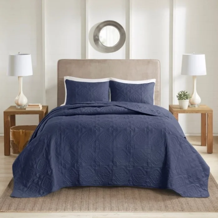 3 Piece Reversible Bedspread Set GL-B035P148229