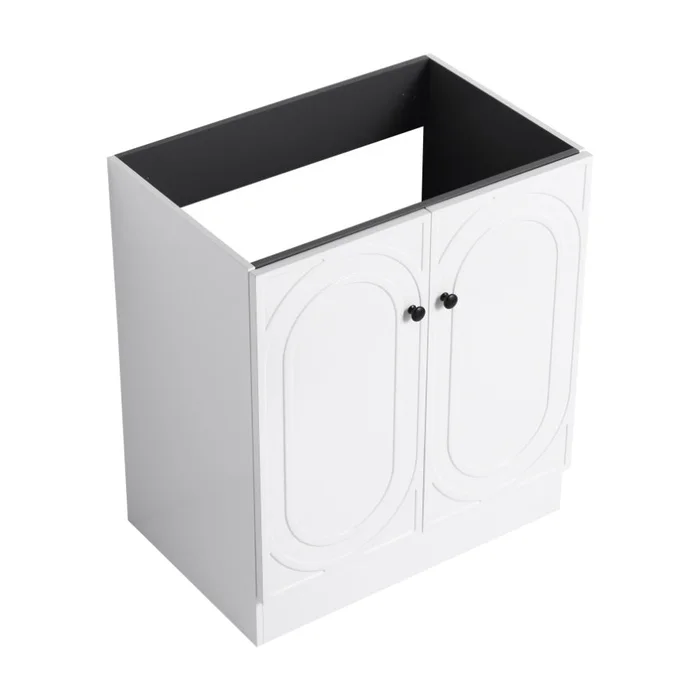 30″ Freestanding Bathroom Vanity & 2 Soft-Close Cabinet Doors -Excluding Sink GL-W999P241065