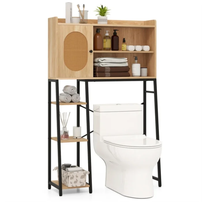 35” x 11.5” x 55” Over The Toilet Storage Cabinet 27869738