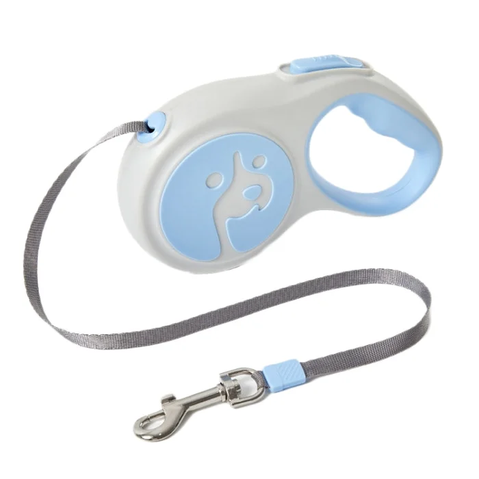 5m Small And Medium Dog Walking Leash Automatic Retractable Portable Pet Leash(Grey)