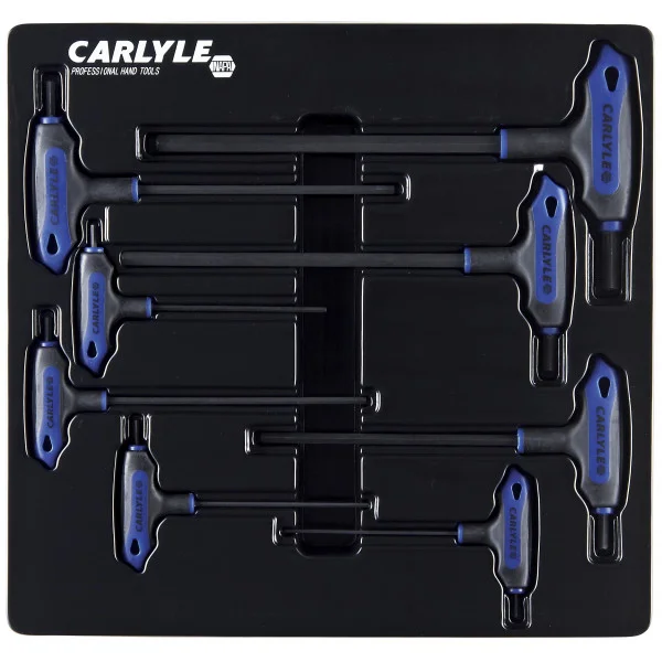8 PC L HANDLE HEX KEY SET METRIC