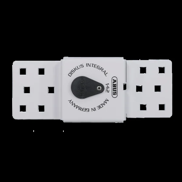 ABUS 142 Series Integral Diskus Van Lock Hasp & Padlock 23/70 – White