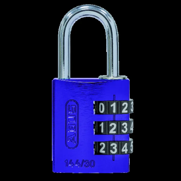 ABUS 144 30 Combination Padlock 30mm Body – Purple