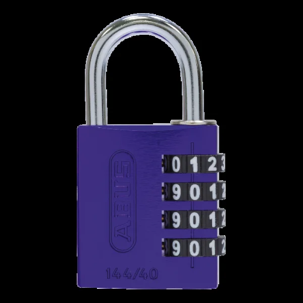 ABUS 144 40 Combination Padlock 40mm Body – Purple