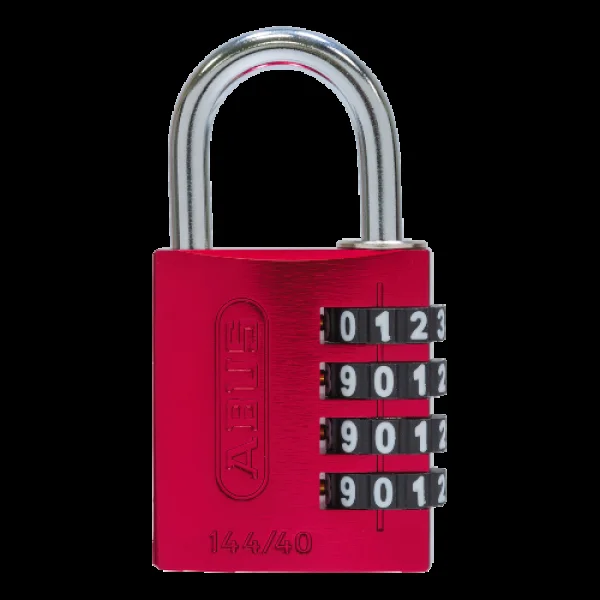 ABUS 144 40 Combination Padlock 40mm Body – Red