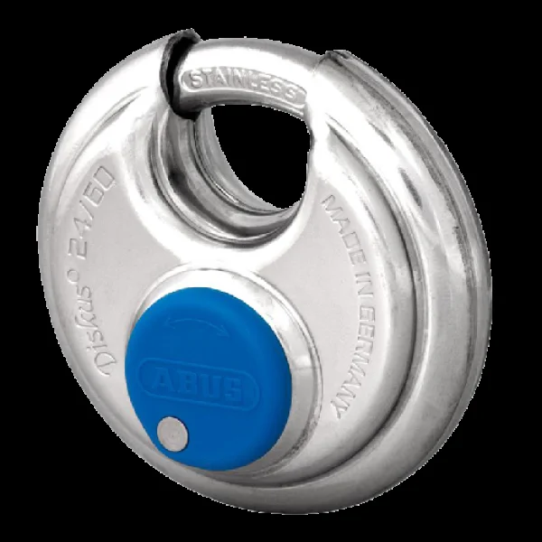ABUS 24IB Series Diskus Discus Padlock 60mm Keyed Alike 32505 24IB/60 – Stainless Steel