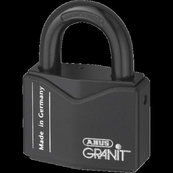 ABUS 37 Series Granit `Plus` Mechanism Solid Steel Open Shackle Padlock 63mm Keyed To Differ 37/55 – Hardened Steel