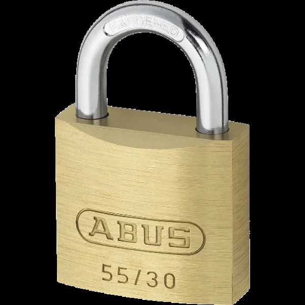 ABUS 55 Series Open Shackle Padlock 38mm Keyed Alike 5402 55/40 – Brass