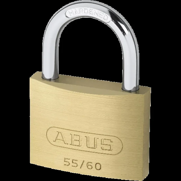 ABUS 55 Series Open Shackle Padlock 58mm Keyed Alike 5601 55/60 – Brass