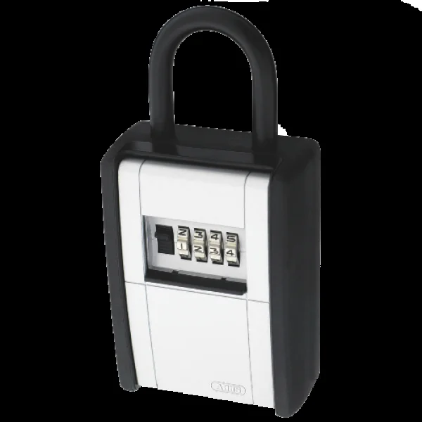 ABUS 797 Key Garage Key Safe With Shackle 115mm x 80mm x 43mm 797 – Black & Silver