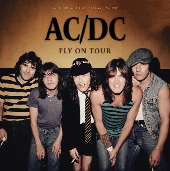 AC/DC LP – Fly On Tour / Dallas, 1985