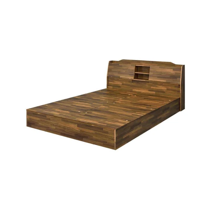 Acme Furniture Hestia Walnut Queen Bed