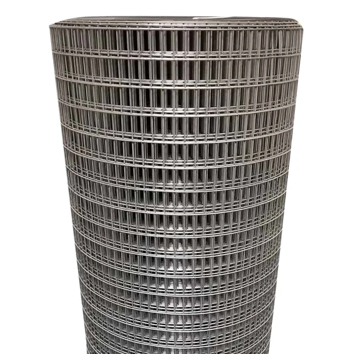 Acorn International 100-ft x 4-ft 14-Gauge Silver Galvanized Steel Welded Wire Rolled Fencing with Mesh Size 1-in x 2-in