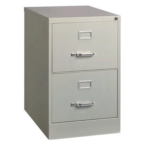 Alera Two-drawer Economy Vertical File 2 Legal-size File Drawers Light Gray 15″x25″x28.38″