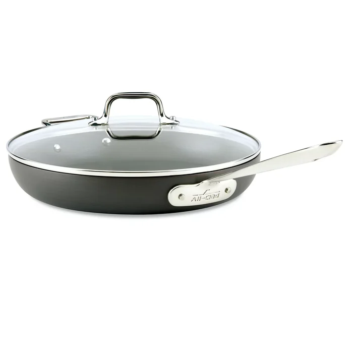 All-Clad Ha1 12″ Non-Stick Frying Pan with Lid