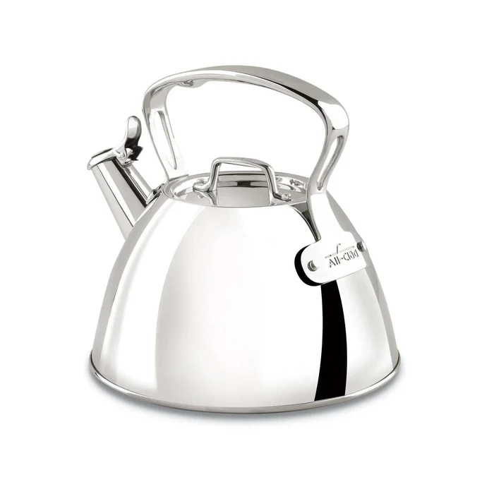 All-Clad Specialty 2 qt. Stainless Steel Whistling Stovetop Kettle