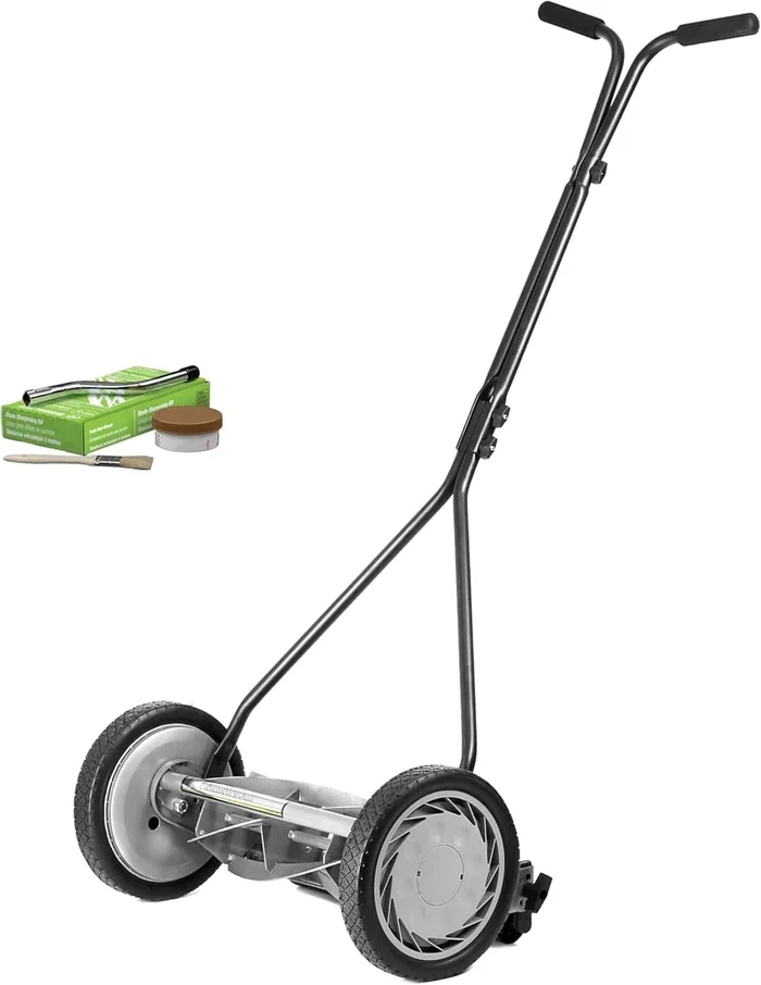 American Lawn Mower Company 1415-16SK 16-Inch 5-Blade Push Reel Lawn Mower with Sharpening Kit