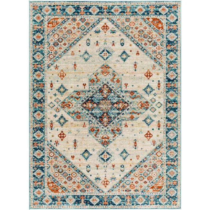 Artistic Weavers Redondo Beach Light Gray Traditional 8 ft. x 10 ft. Indoor/Outdoor Area Rug