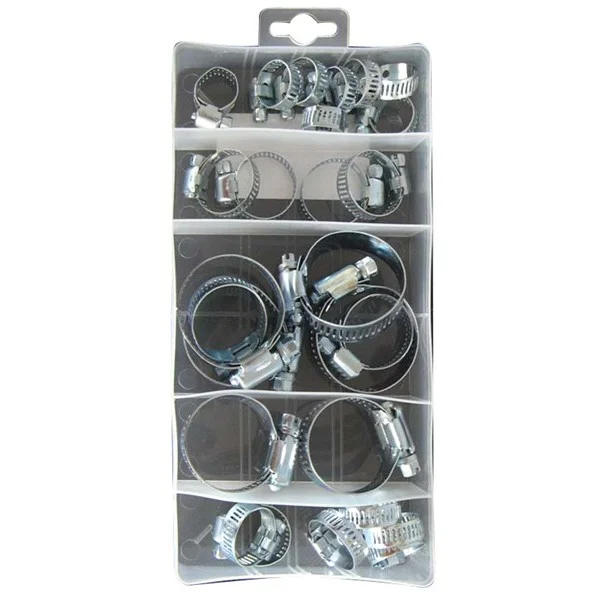 Assorted M/S Hose Clips – Box of 26