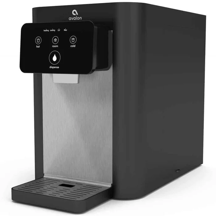Avalon A9-2 Electric Touch Countertop Bottleless Water Cooler Water Dispenser – 3 Temperatures, UV Cleaning