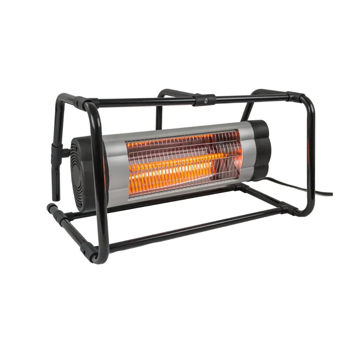 AZ Patio Heaters 120-Volt Black Carbon Fiber Electric Patio Heater