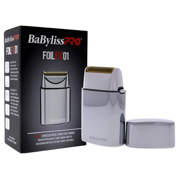 BaBylissPRO Foilfx01 Cordless Metal Single Foil Shaver – Fxfs1