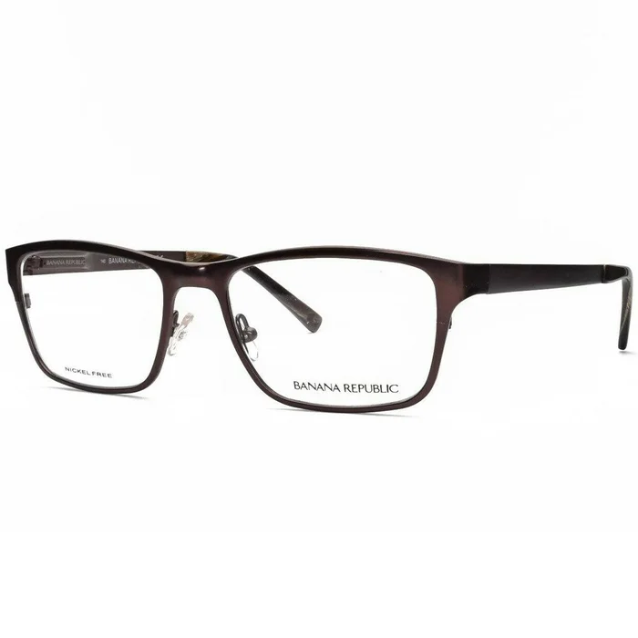 Banana Republic Men’s Eyeglasses – Elliot Matte Brown Frame | Elliot-0EV7-52-17-140