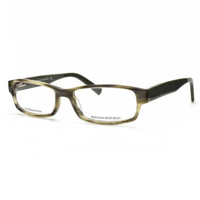 Banana Republic Men’s Eyeglasses – Lennox Neutral Stone Frame | Lennox-0W90-55-17-140