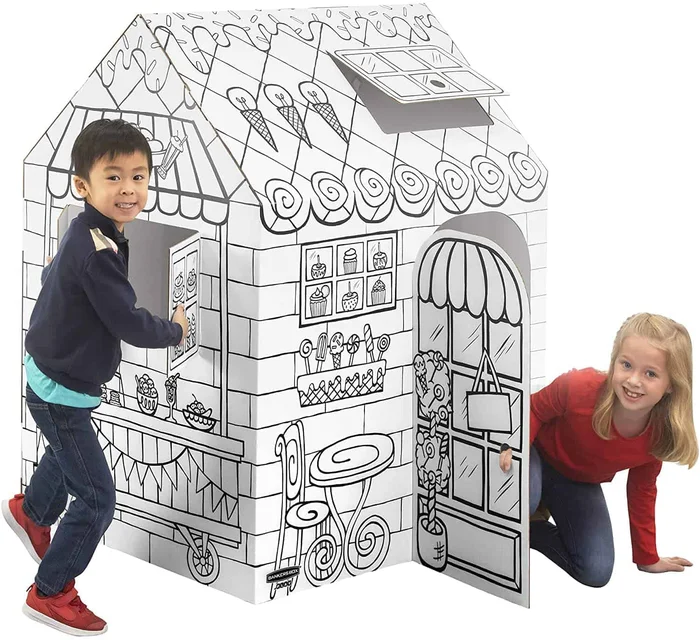 Bankers Box Kids at Play: Treats ‘N’ Eats Colorable Playhouse
