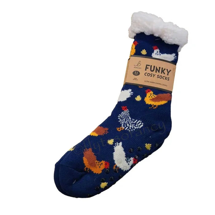 Bartleby Funky Cosy Socks – Chicken